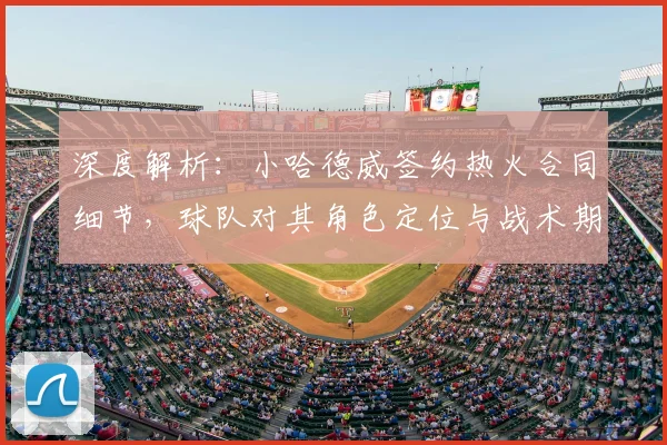 深度解析：小哈德威签约热火合同细节，球队对其角色定位与战术期待